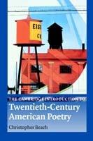 The Cambridge Introduction to Twentieth-Century American Poetry - Christopher Beach - cover