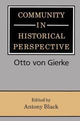 Community in Historical Perspective - cover