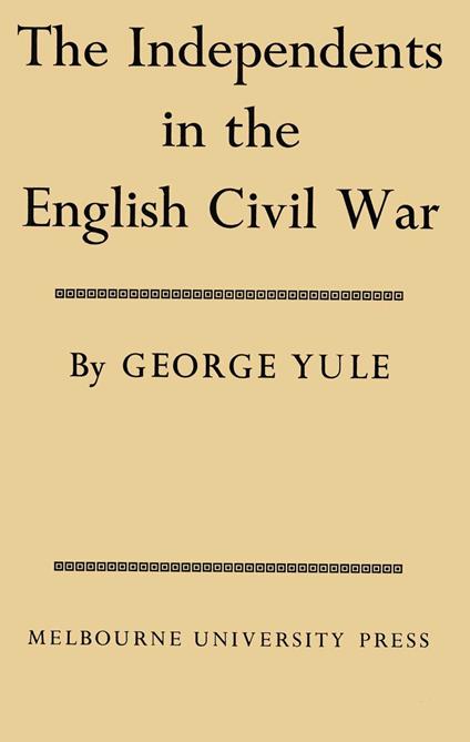 Independents in the English Civil War