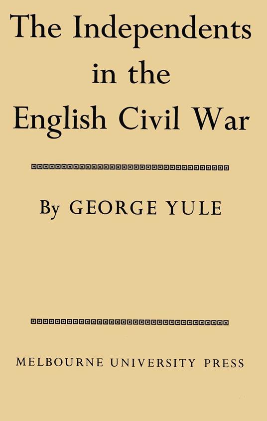 Independents in the English Civil War