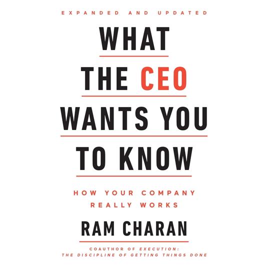 What the CEO Wants You To Know, Expanded and Updated
