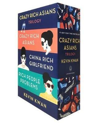 The Crazy Rich Asians Trilogy Box Set - Kevin Kwan - cover
