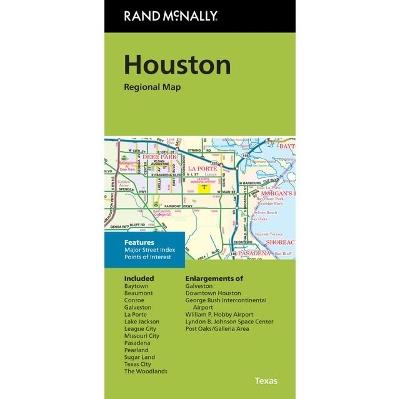 Houston Regional Map: Rand McNally Folded Map - cover