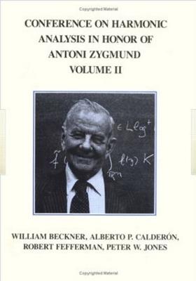 Conference Harmonic Analysis, Volume II - A Calderon - cover
