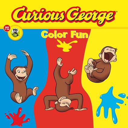 Curious George Color Fun (CGTV Read-aloud) - H. A. Rey - ebook