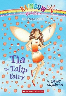 Petal Fairies #1: Tia the Tulip Fairy: A Rainbow Magic Book - Daisy Meadows - cover