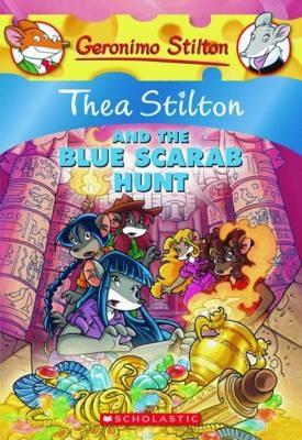 Thea Stilton: #11 Thea Stilton and the Blue Scarab Hunt - Thea Stilton - cover