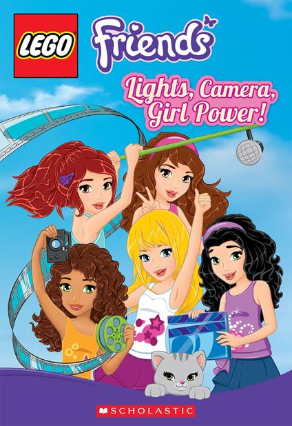 LEGO Friends: Lights, Camera, Girl Power! (Chapter Book #2) - Cathy Hapka,Ameet Studio - ebook