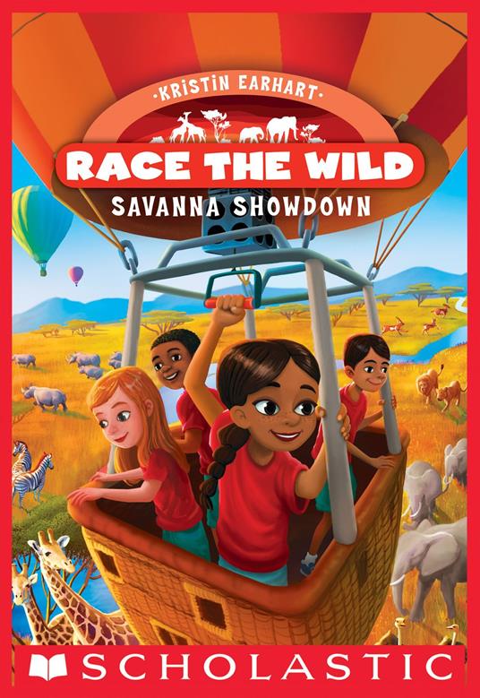 Savanna Showdown (Race the Wild #4) - Kristin Earhart - ebook