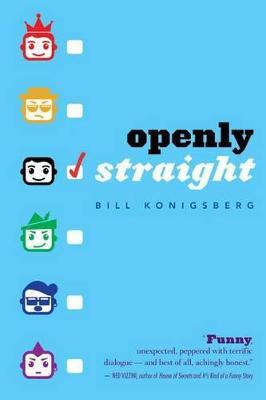 Openly Straight - Bill Konigsberg - cover