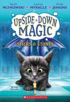 Sticks & Stones (Upside-Down Magic #2): Volume 2 - Sarah Mlynowski,Lauren Myracle,Emily Jenkins - cover