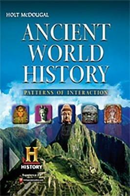 Ancient World History: Patterns of Interaction: Student Edition 2012 - cover