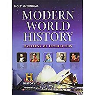 Modern World History: Patterns of Interaction: Student Edition 2012 - cover