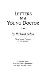 Letters To A Young Doctor