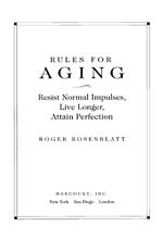 Rules For Aging