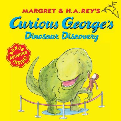 Curious George's Dinosaur Discovery (Read-aloud) - H. A. Rey,Anna Grossnickle Hines - ebook