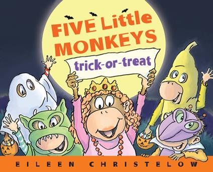 Five Little Monkeys Trick-or-Treat - Eileen Christelow - ebook