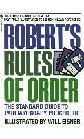Robert's Rules of Order: The Standard Guide to Parliamentary Procedure - Will Eisner - cover