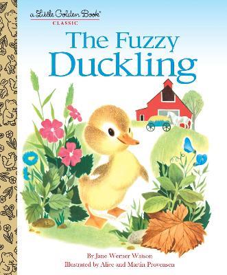 The Fuzzy Duckling - Jane Werner Watson - cover
