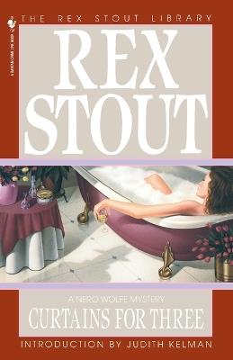 Curtains for Three - Rex Stout - cover