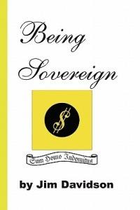 Being Sovereign - Jim Davidson - cover