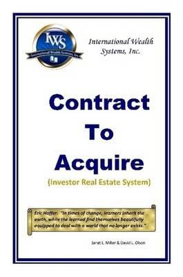 Contract To Acquire - Janet L Miller,David L Olson - cover