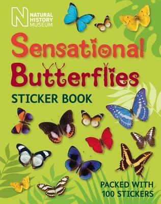 Sensational Butterflies Sticker Book - Natural History Museum - cover
