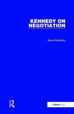 Kennedy on Negotiation - Gavin Kennedy - cover