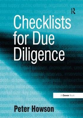 Checklists for Due Diligence - Peter Howson - cover