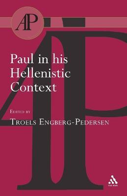 Paul in his Hellenistic Context - Troels Engberg-Pedersen - cover