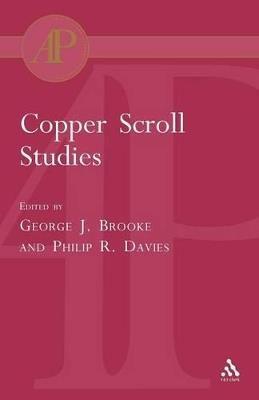 Copper Scroll Studies - George J. Brooke,Philip R. Davies - cover