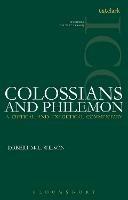 Colossians and Philemon (ICC) - Robert McL Wilson - cover