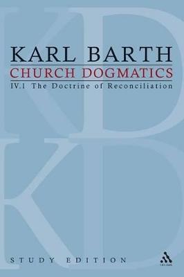 Church Dogmatics Study Edition 22: The Doctrine of Reconciliation IV.1 Â§ 60 - Karl Barth - cover