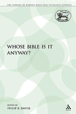 Whose Bible Is It Anyway? - cover