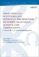 What Does the Scripture Say?' Studies in the Function of Scripture in Early Judaism and Christianity: Volume 2: The Letters and Liturgical Traditions - cover