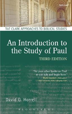 An Introduction to the Study of Paul - David G. Horrell - cover