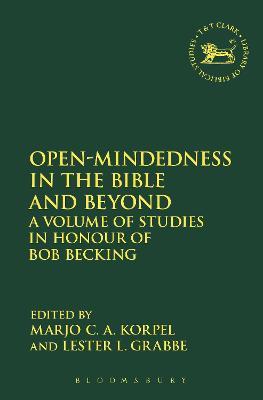 Open-Mindedness in the Bible and Beyond: A Volume of Studies in Honour of Bob Becking - cover