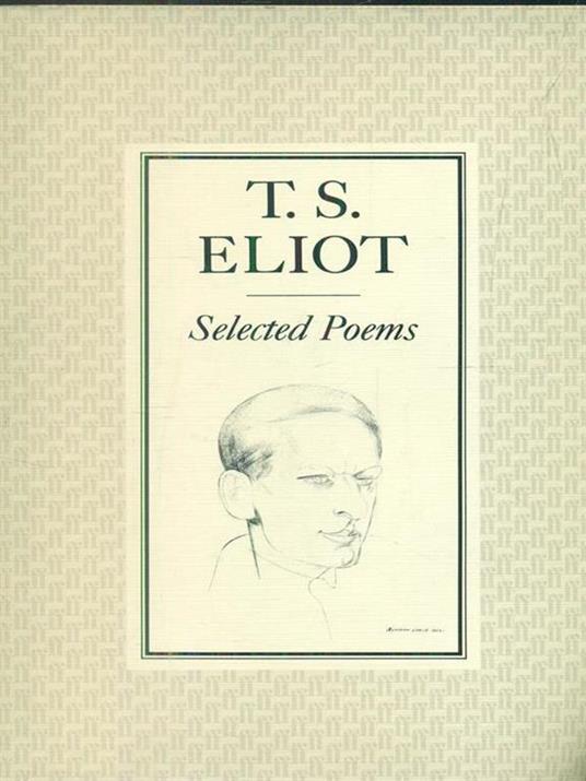 Selected Poems of T. S. Eliot - T. S. Eliot - cover