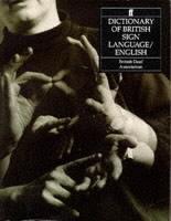Dictionary of British Sign Language: Compiled by the British Deaf Association - cover