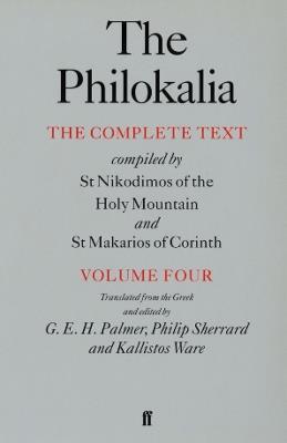 The Philokalia Vol 4 - G.E.H. Palmer - cover