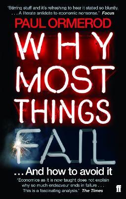 Why Most Things Fail - Paul Ormerod - cover