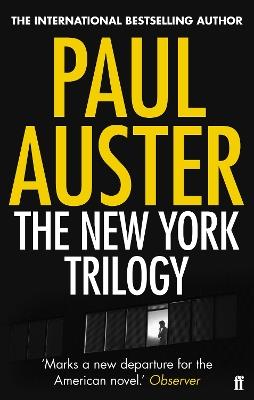 The New York Trilogy - Paul Auster - cover