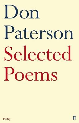 Selected Poems - Don Paterson - cover