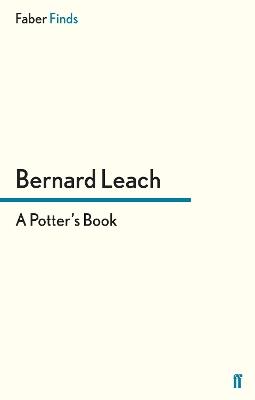 A Potter's Book - Bernard Leach - cover