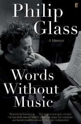 Words Without Music - Philip Glass - cover