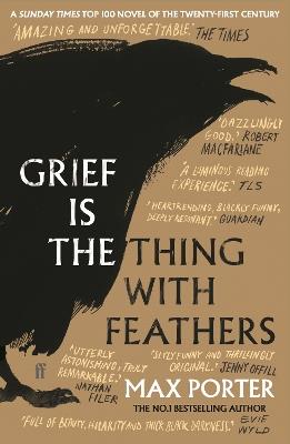 Grief Is the Thing with Feathers - Max Porter - cover