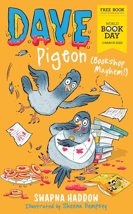 Dave Pigeon Bookshop Mayhem! - Swapna Haddow,Sheena Dempsey - ebook