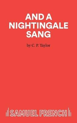 And a Nightingale Sang - Cecil P. Taylor - cover