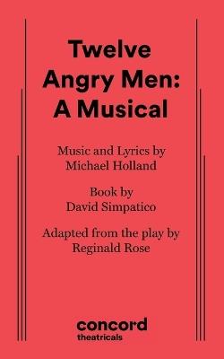 Twelve Angry Men: A Musical - David Simpatico - cover