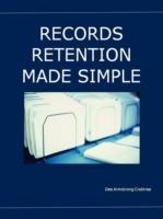 Records Retention Made Simple - Dee Armstrong Crabtree - cover